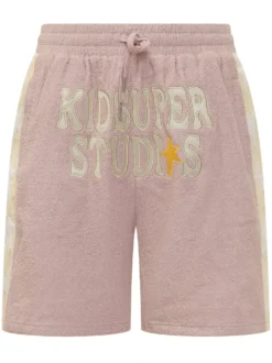 Terry Cloth Shorts with Print