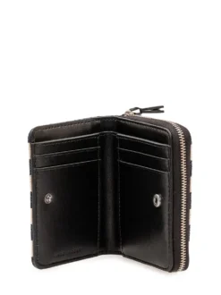 The Mini Compact Wallet Striped Wallet