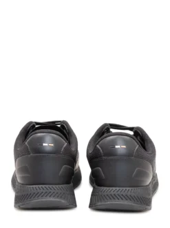 Titanium Sneakers with Laces and Inserts