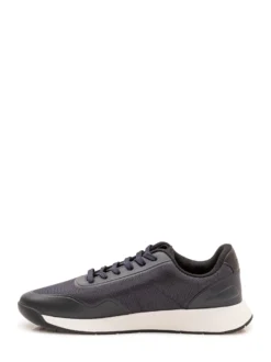 Titanium Sneakers with Laces and Inserts