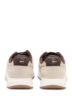 Titanium Sneakers with Laces and Inserts
