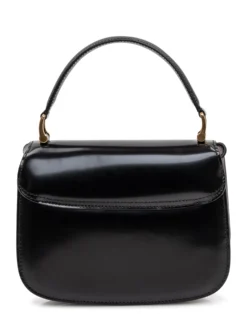 Top Handle Bag with Flap and Heart Logo Top Handle Paris
