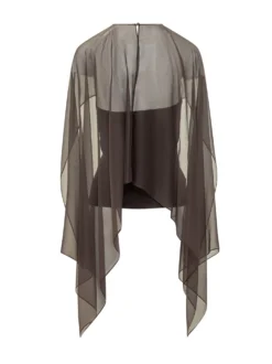 Top with Sheer Panels