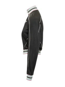 Track Jacket with Zip and High Neck