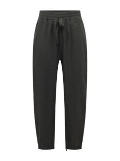 Track Pants with Drawstring and Elasticated Hem