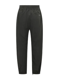 Track Pants with Drawstring and Elasticated Hem