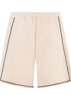 Track Shorts with Side Stripes