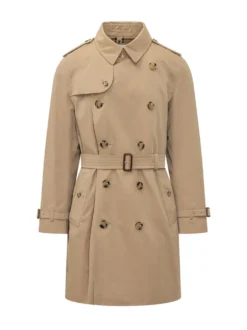 Trench Kensington Doppiopetto con Cintura