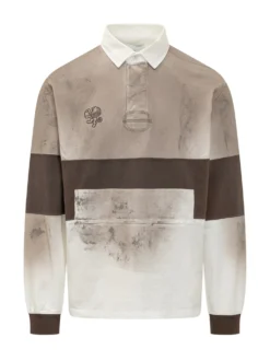 Treviso Striped Polo with Collar
