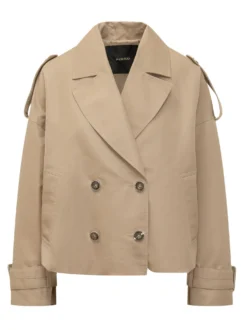 Triscia Double Breasted Trench with Lapels