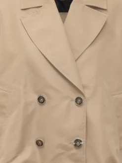 Triscia Double Breasted Trench with Lapels