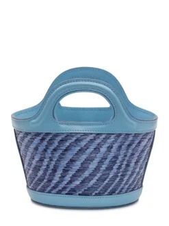 Tropicalia Micro Bag with Integrated Handle and Embroidered Logo