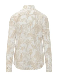 Tropical Toile Print Shirt