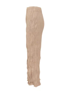 Trousers with Elastic Waist and Straight Leg