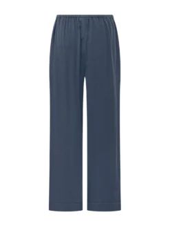 Trousers with Elastic Waist and Straight Leg