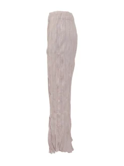 Trousers with Elastic Waist and Straight Leg