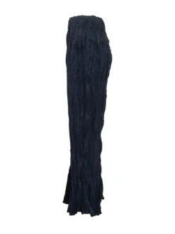 Trousers with Elastic Waist and Straight Leg