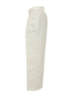 Trousers with Front Closure and Pockets