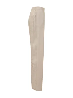 Trousers with Front Pleat
