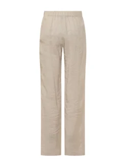 Trousers with Front Pleat