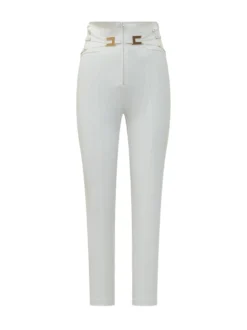Trousers with Gold Detai