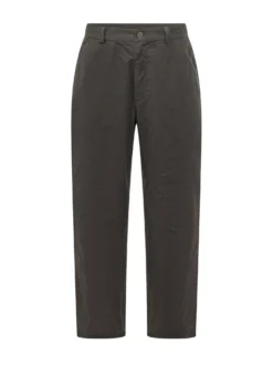 Trousers with Pockets and Button
