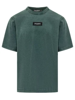 T-shirt Crewneck with Front Logo