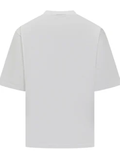 T-Shirt Loose Fit con Ricamo Logo