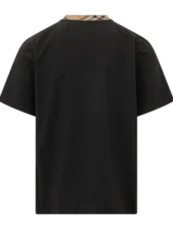 T-shirt Ryan con Collo Check