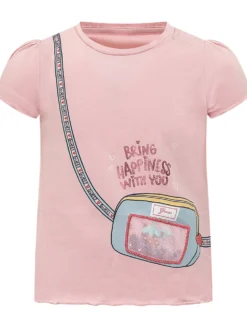 T-shirt with Bag Print