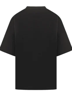 T-shirt with Bear Print and Front Logo