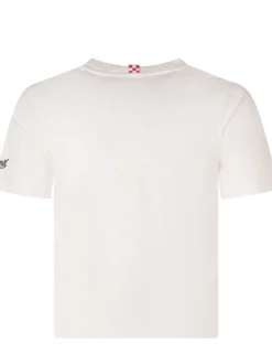 T-shirt with Car Print and Lettering