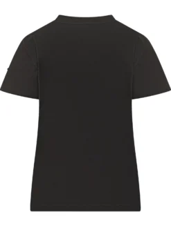 T-shirt with Crew Neck and Sleeve Logo