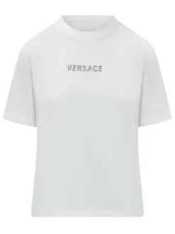 T-shirt with Decorative Logo