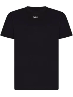 T-Shirt with Diag Watercolor Print