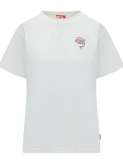 T-shirt with Dolphin Print