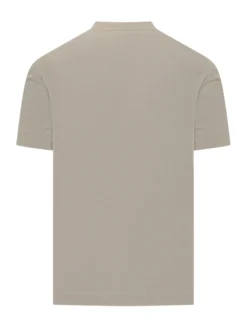 T-shirt with Embossed Maxi Logo