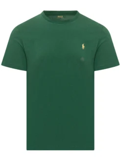 T-shirt with Embroidered Logo