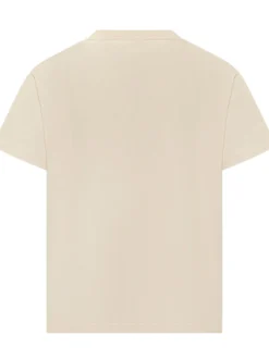 T-shirt with Embroidered Logo and Print