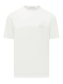 T-shirt with Embroidered Logo