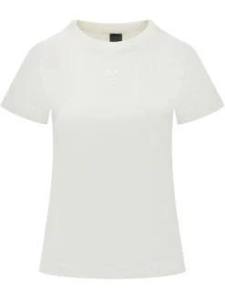 T-shirt with Embroidered Logo