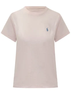 T-shirt with Embroidered Logo