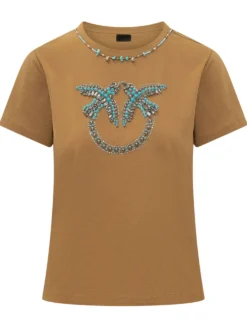 T-shirt with Front Embroidery