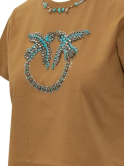 T-shirt with Front Embroidery