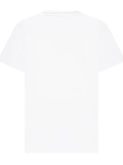 T-shirt with Front Graphic Print and Crew Neck