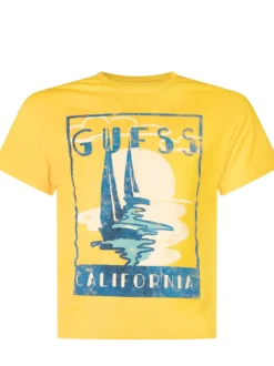 T-shirt with Graphic Print and Lettering