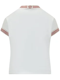 T-shirt with Greca Motif