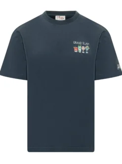 T-shirt with Lettering Print