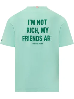 T-shirt with Lettering Print