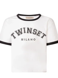 T-shirt with Logo Print
